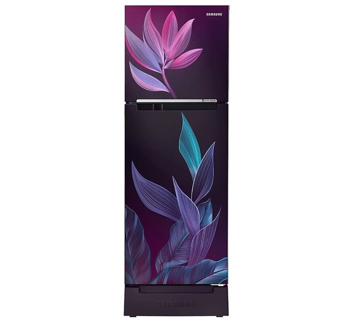 Samsung Frost Free 236 L Paradise Bloom Purple RT28C31429R/HL Double Door 2 Star BEE Rating (RT28C31429R)